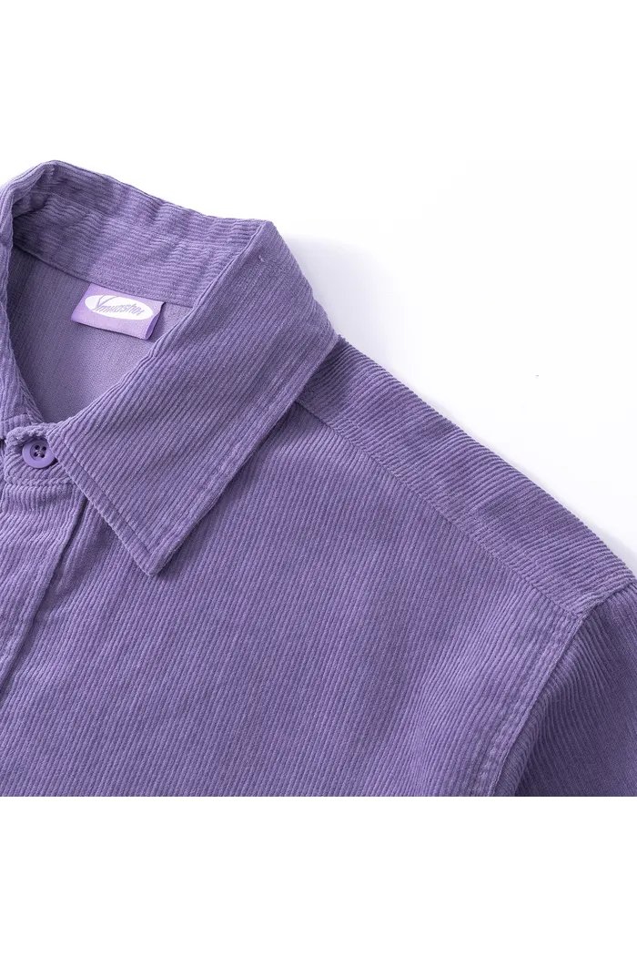 Рубашка YMKASHIX Velvet Leisure фиолетовый