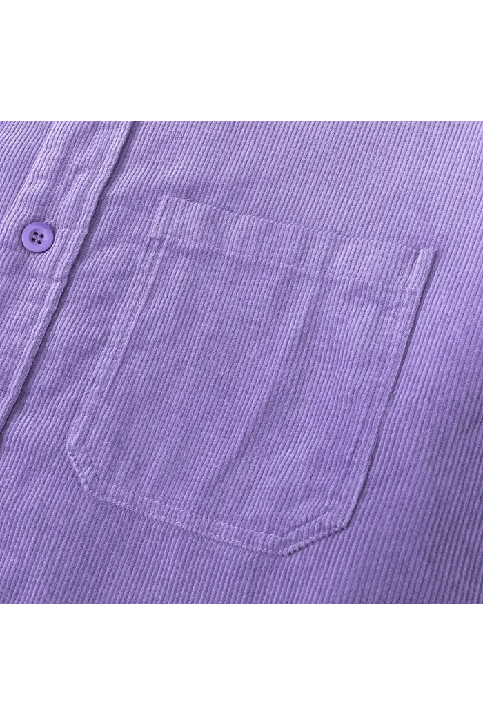 Рубашка YMKASHIX Velvet Leisure фиолетовый