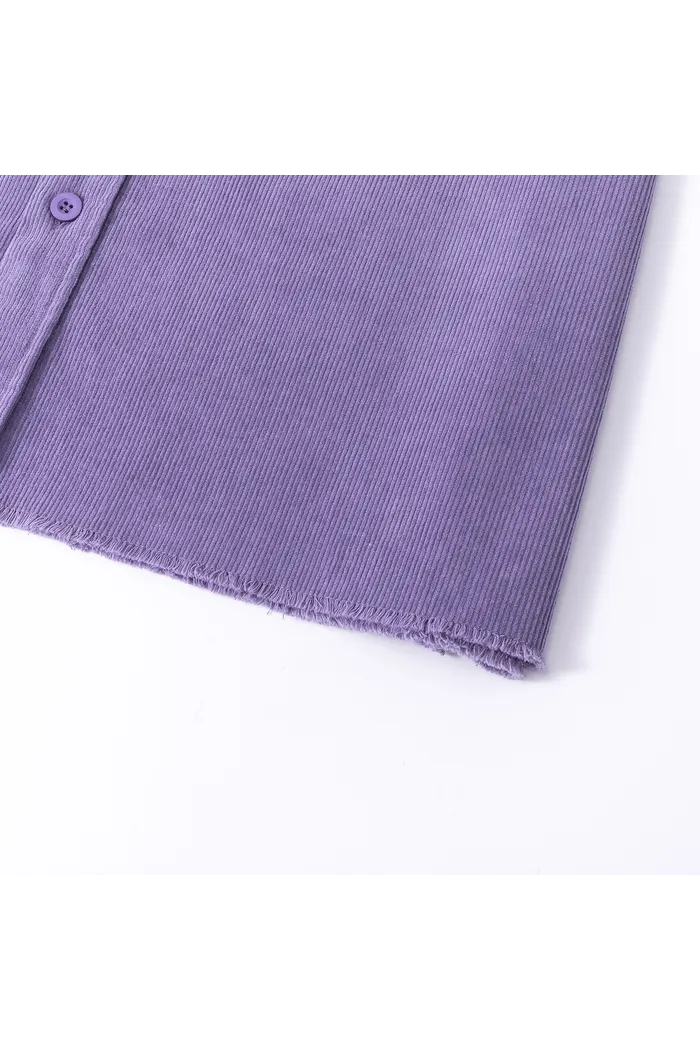 Рубашка YMKASHIX Velvet Leisure фиолетовый