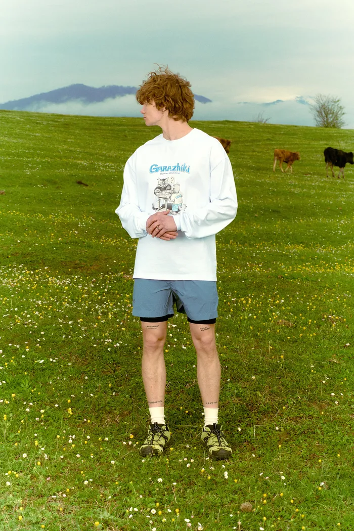 Лонгслив Garazhiki Longsleeve White