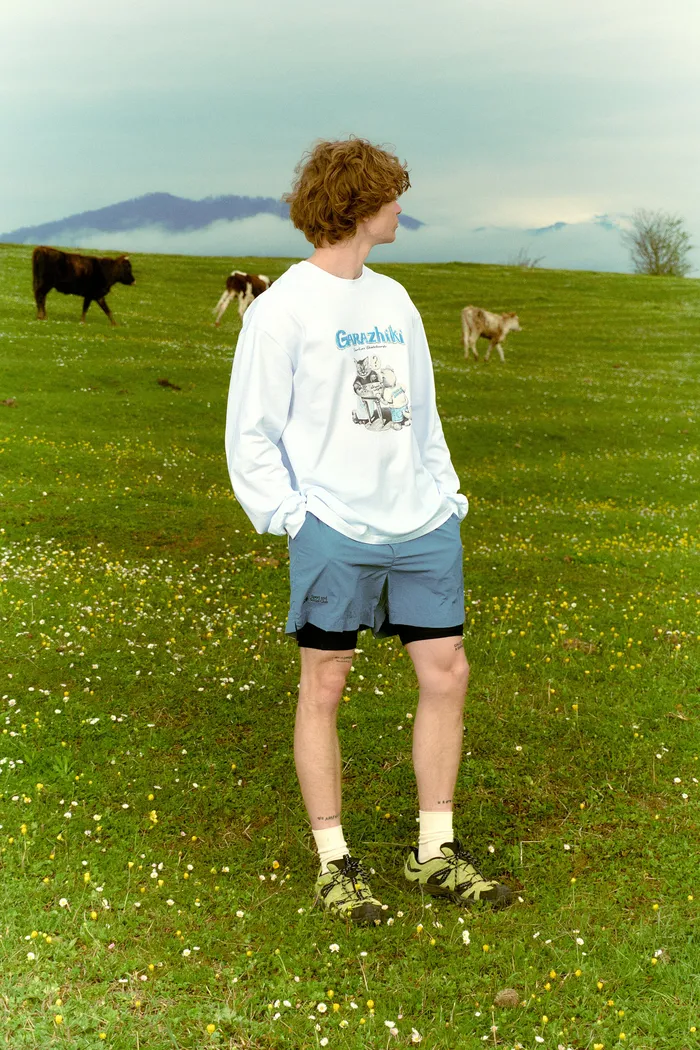 Лонгслив Garazhiki Longsleeve White