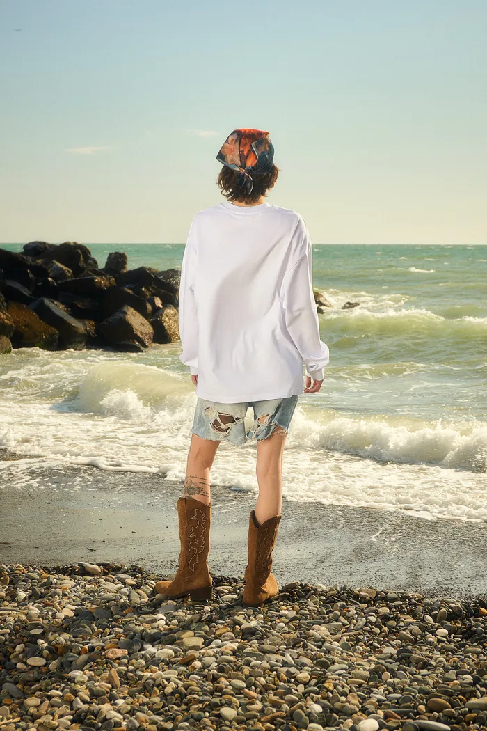 Лонгслив Garazhiki Longsleeve White