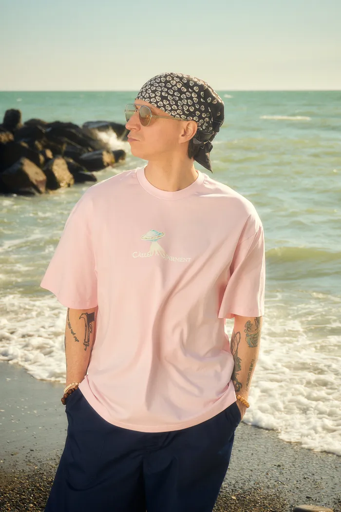 Футболка Flying Saucer T-shirt Light Pink