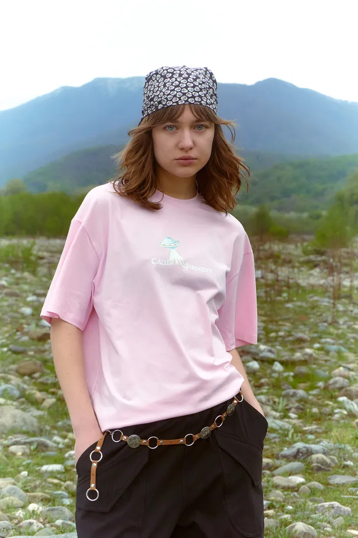 Футболка Flying Saucer T-shirt Light Pink