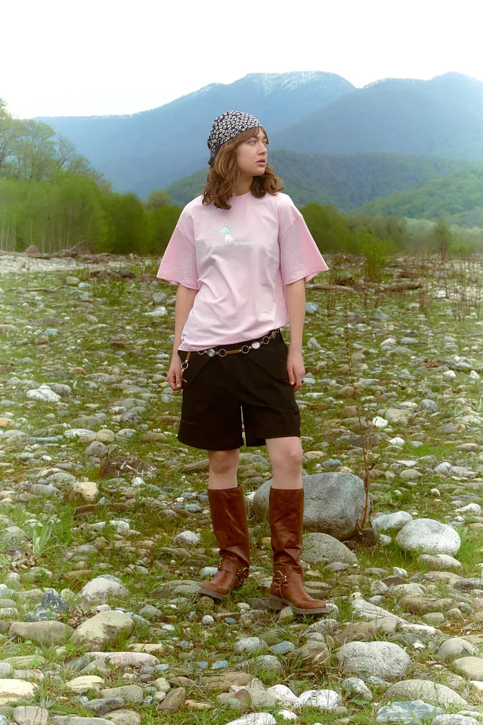Футболка Flying Saucer T-shirt Light Pink