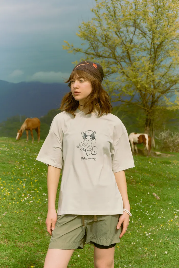 Футболка Mickey T-shirt Beige