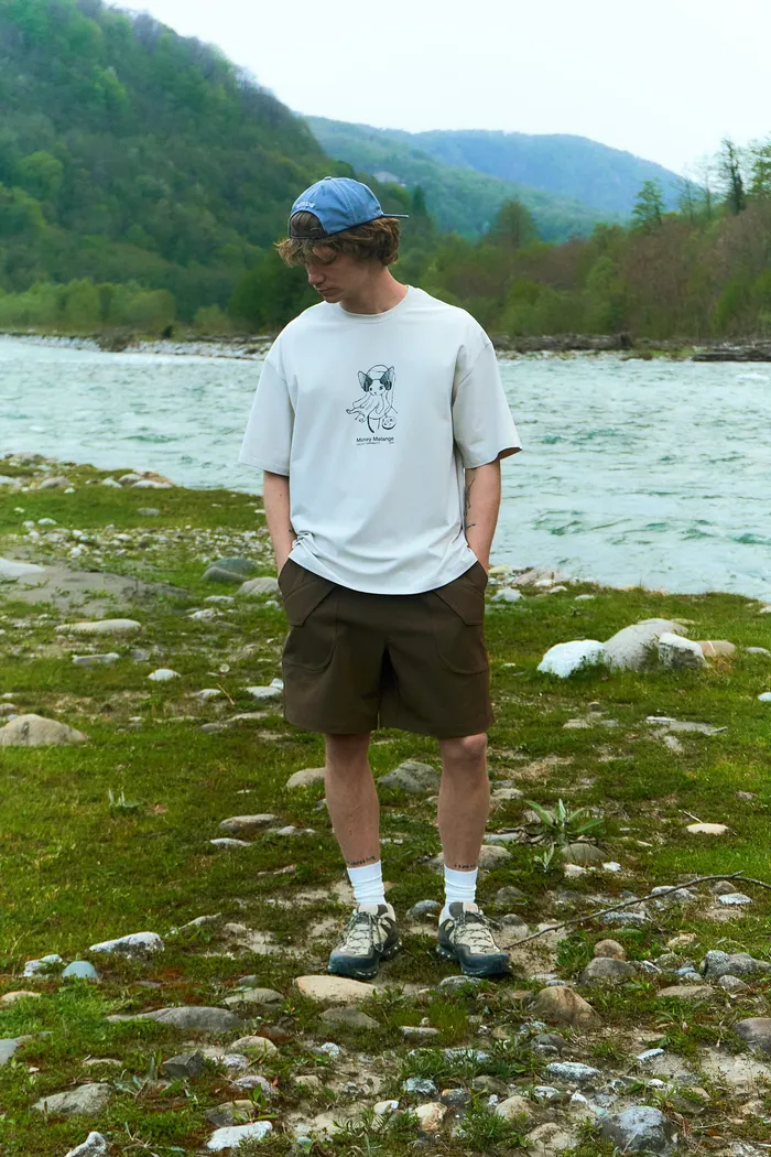 Футболка Mickey T-shirt Beige