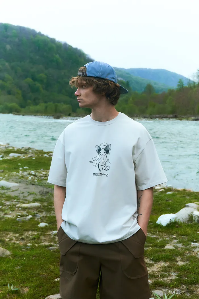 Футболка Mickey T-shirt Beige