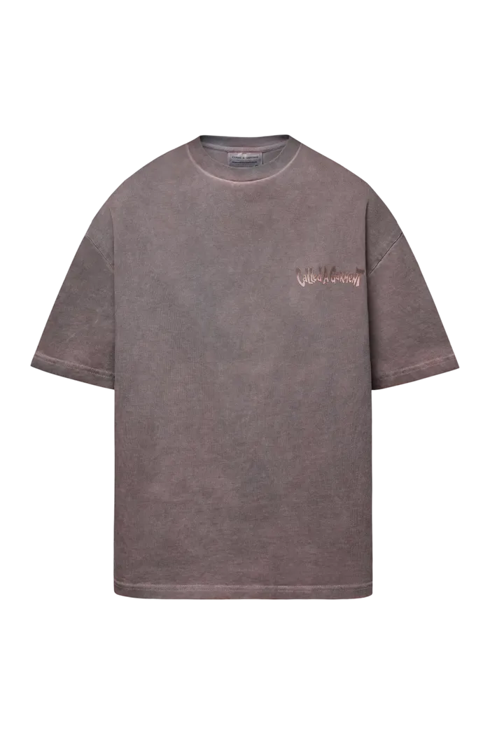 Футболка Stout T-shirt Brown dyed