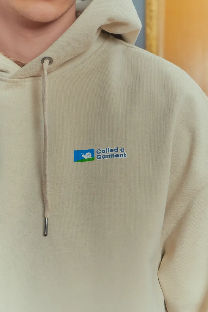 Худи Logo Mess Hoodie Beige