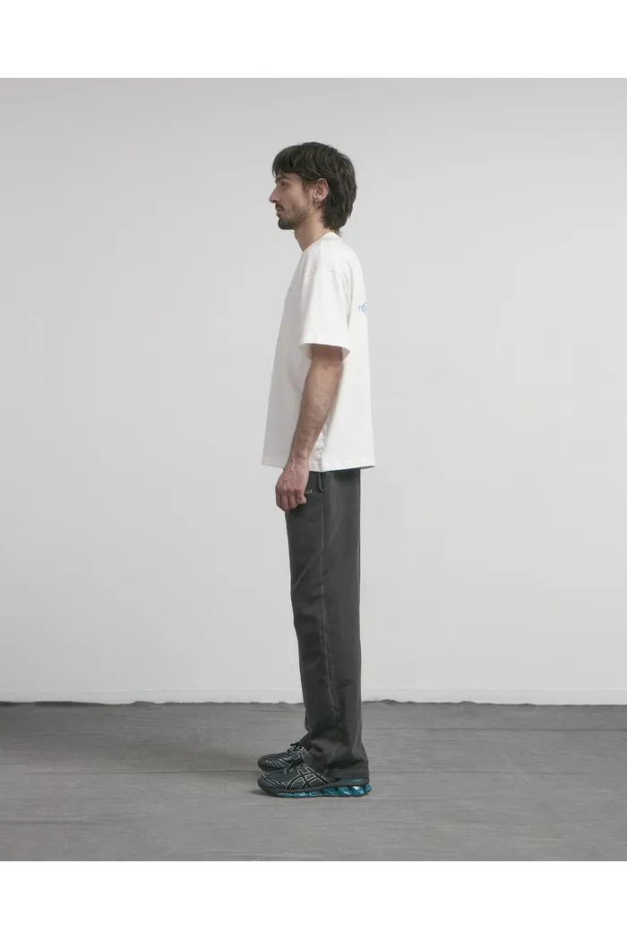 Оверсайз футболка s08e19  белый/голубой