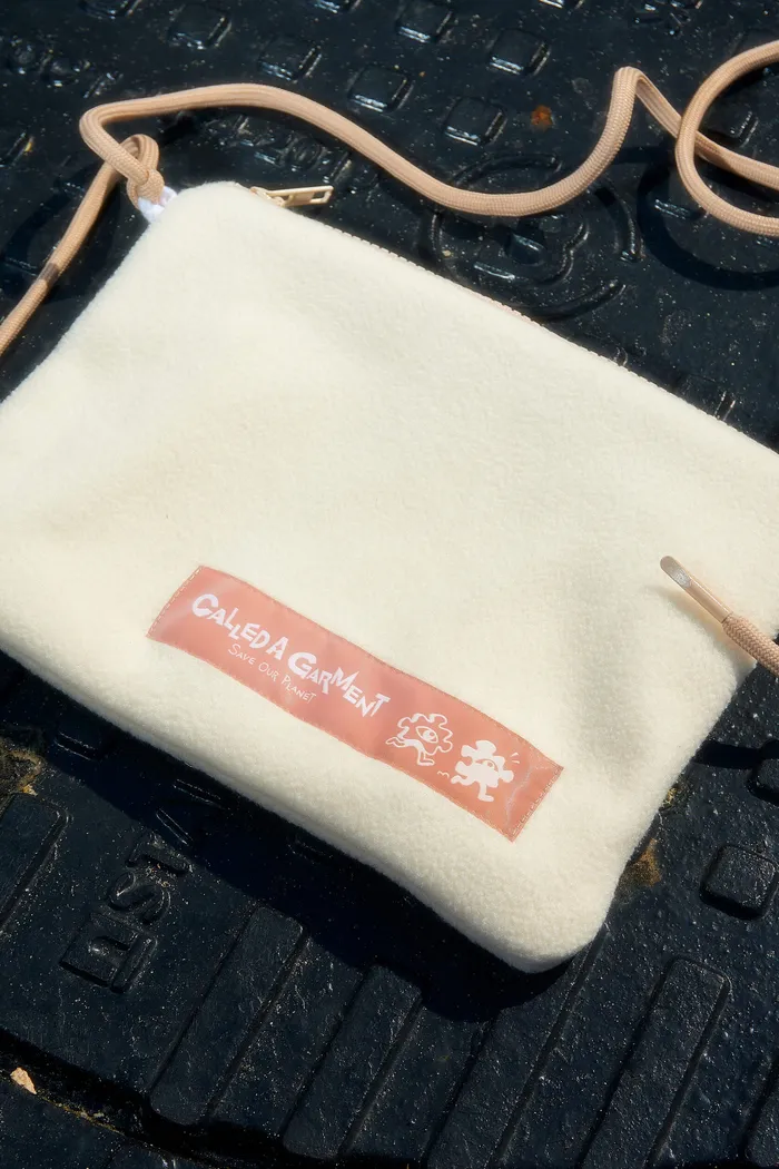Сумка ABC fleece bag Cream