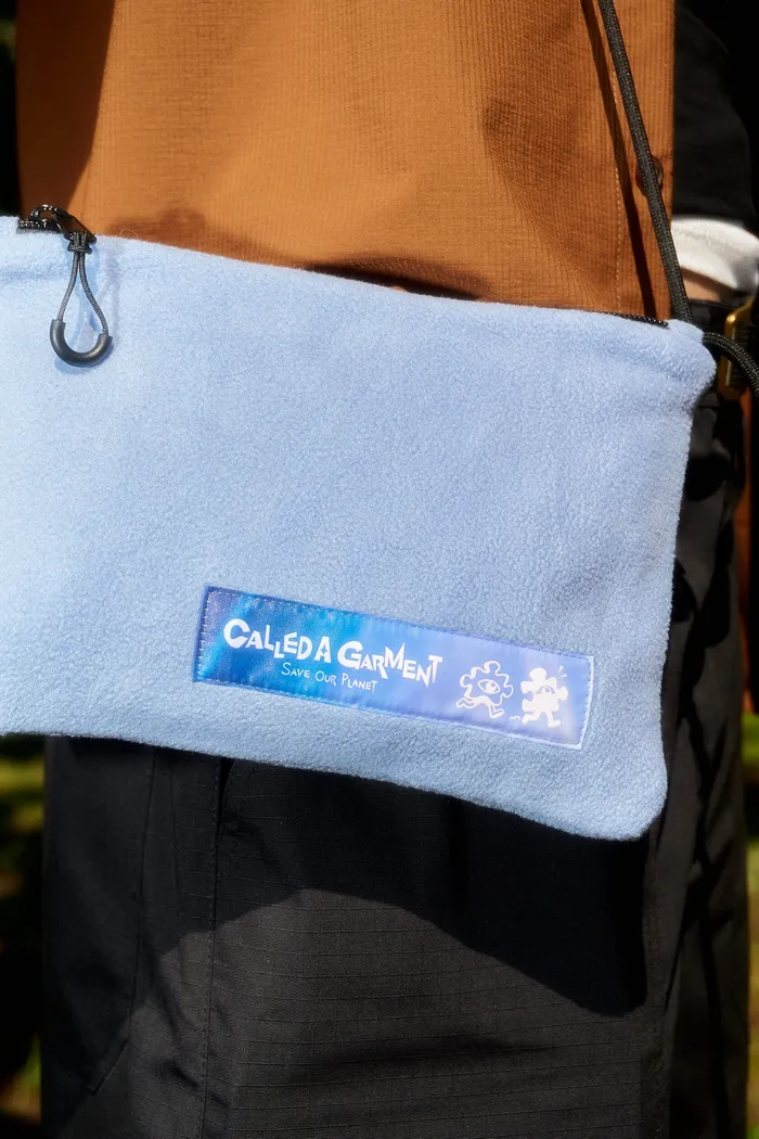 Сумка ABC fleece bag Dusty Blue