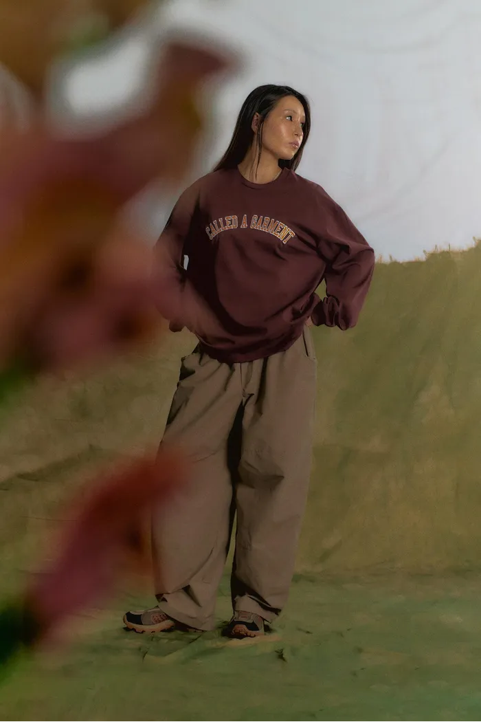 Лонгслив College Longsleeve Cherry
