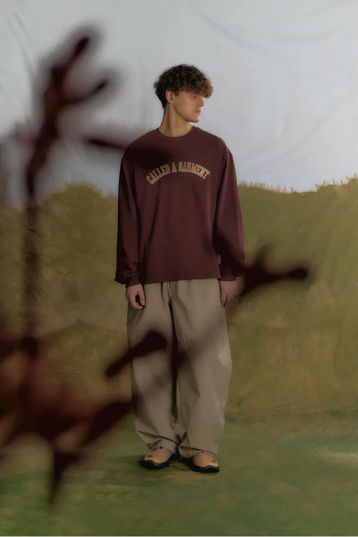 Лонгслив College Longsleeve Cherry