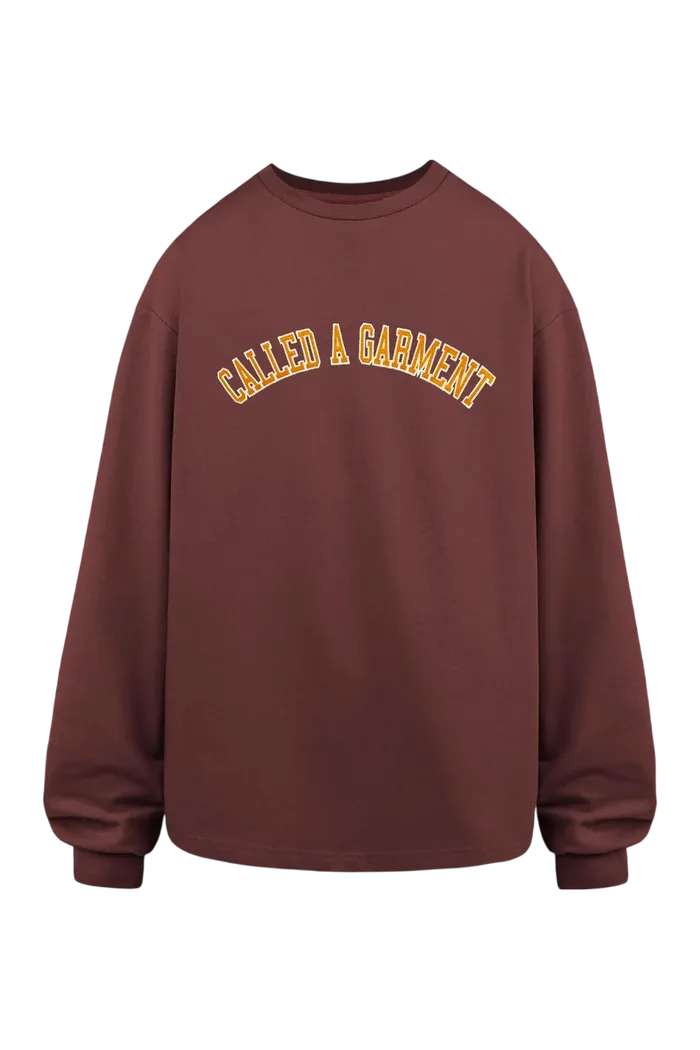 Лонгслив College Longsleeve Cherry