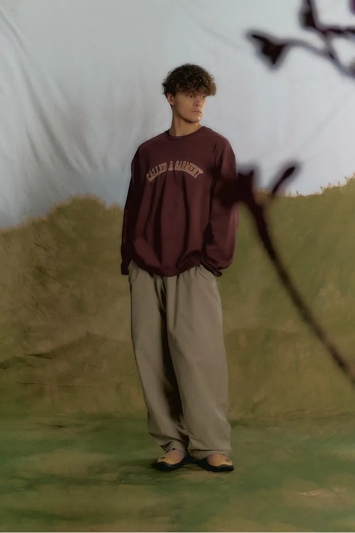 Лонгслив College Longsleeve Cherry