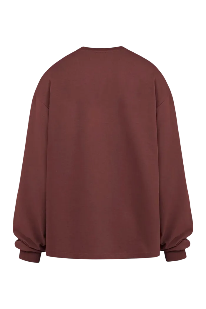 Лонгслив College Longsleeve Cherry