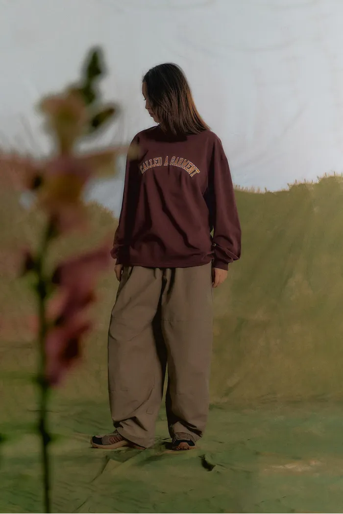 Лонгслив College Longsleeve Cherry