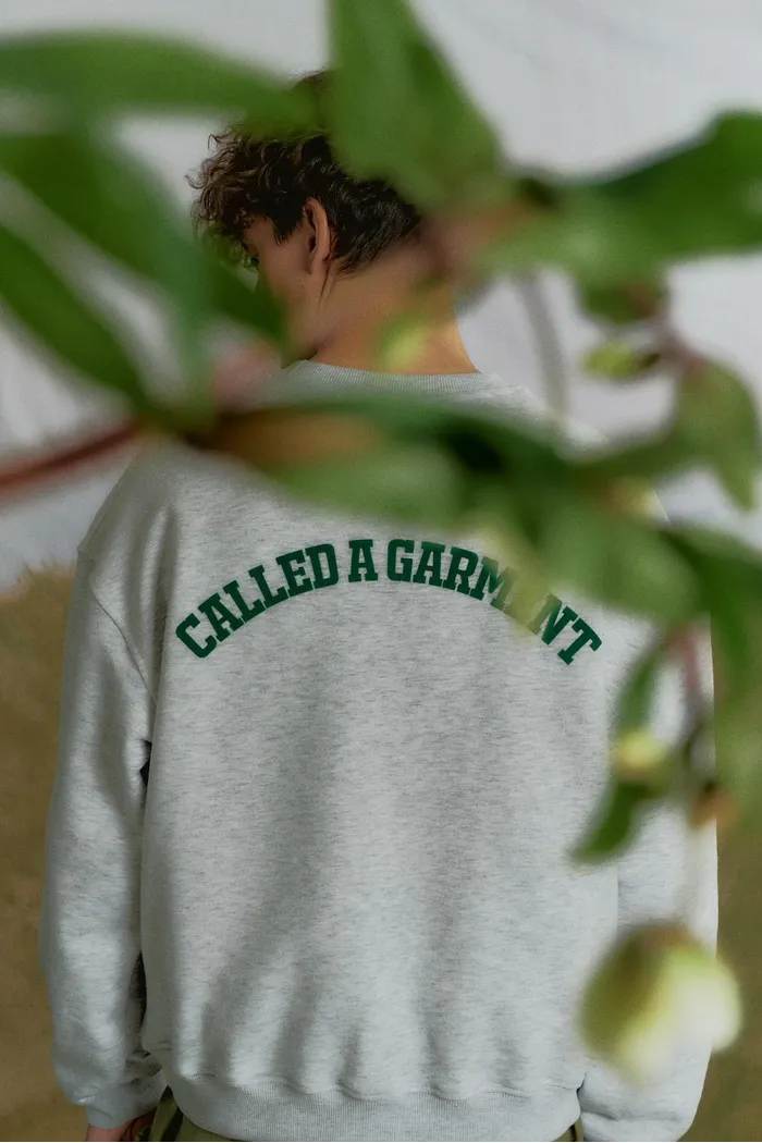 Свитшот Authentic Sweatshirt Grey melange