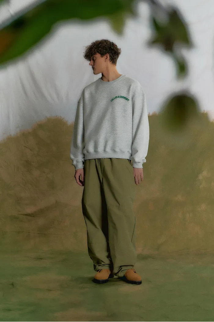 Свитшот Authentic Sweatshirt Grey melange