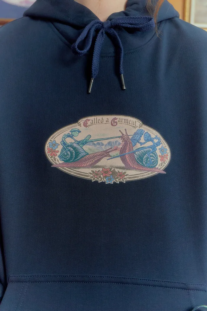 Худи Snail Clash Hoodie Navy