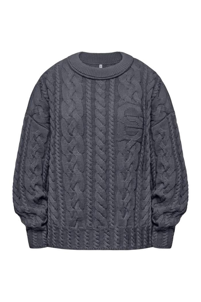 Свитер Hobo Sweater Charcoal