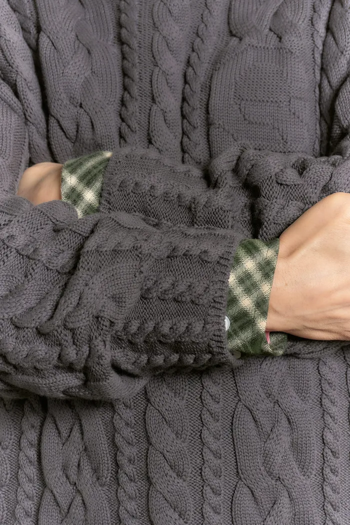Свитер Hobo Sweater Charcoal