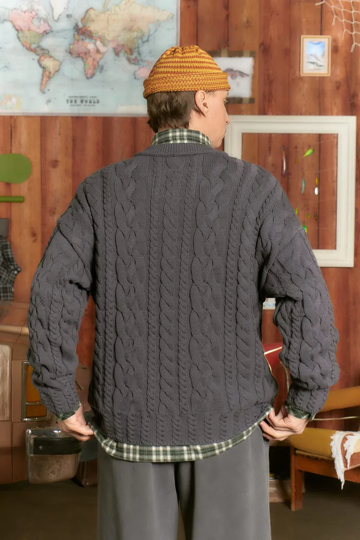 Свитер Hobo Sweater Charcoal