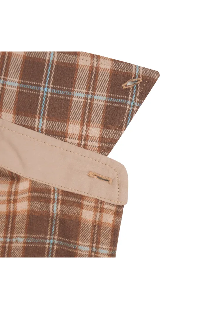 Рубашка Human Flannel Shirt Brown