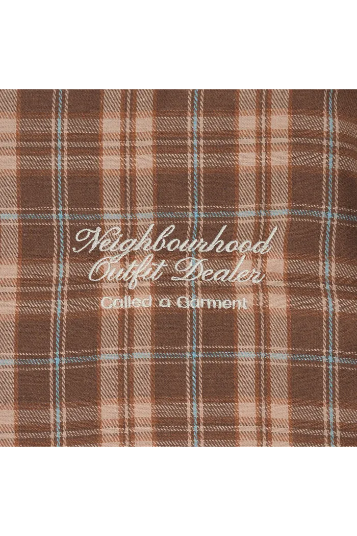Рубашка Human Flannel Shirt Brown