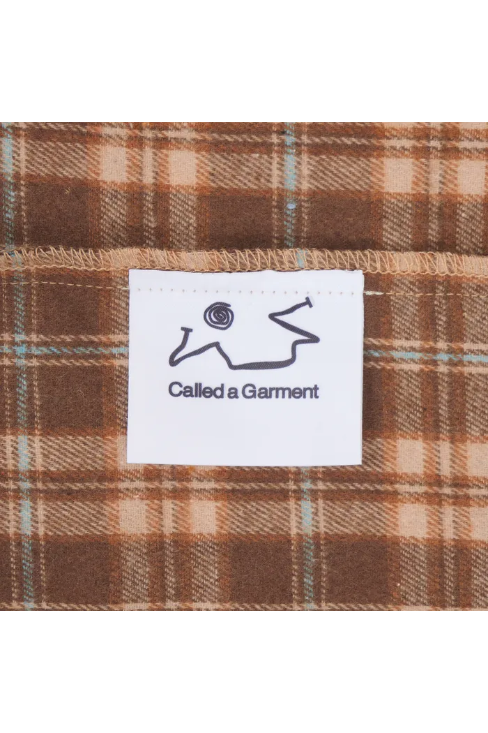Рубашка Human Flannel Shirt Brown