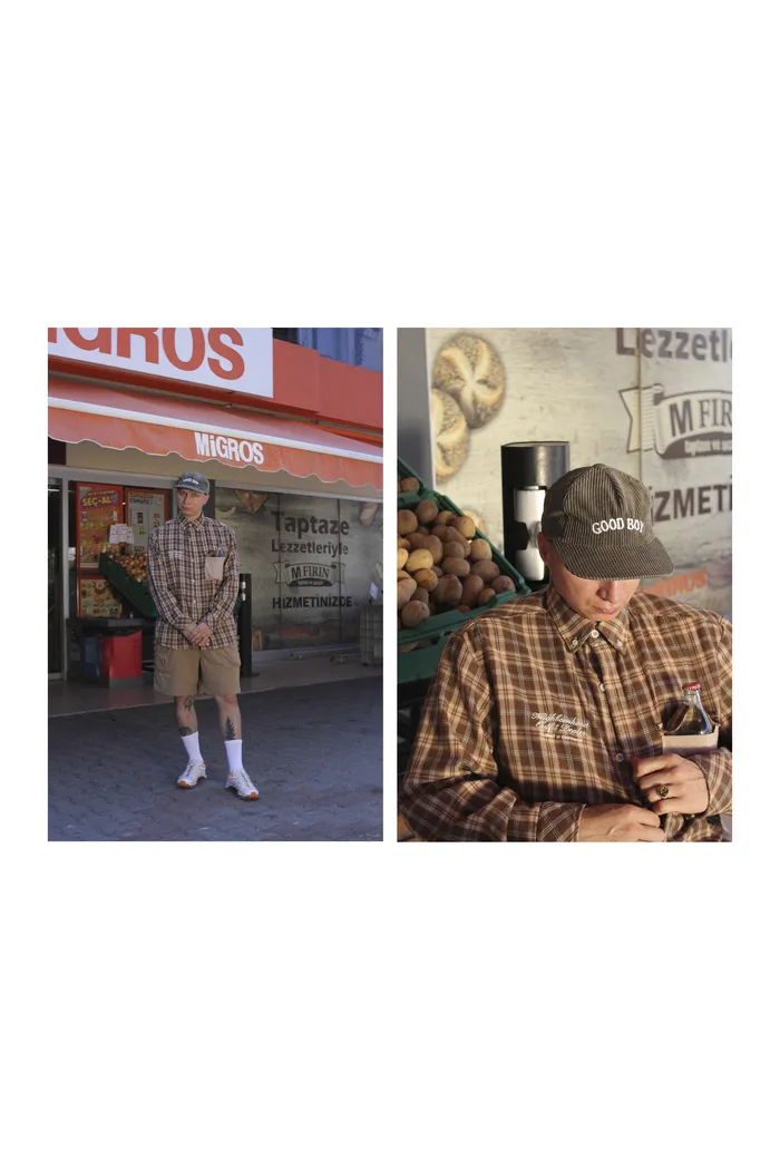 Рубашка Human Flannel Shirt Brown