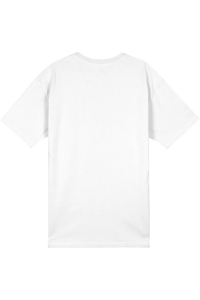 Футболка ROCKIT OVERSIZE T.13R.WHT белая унисекс