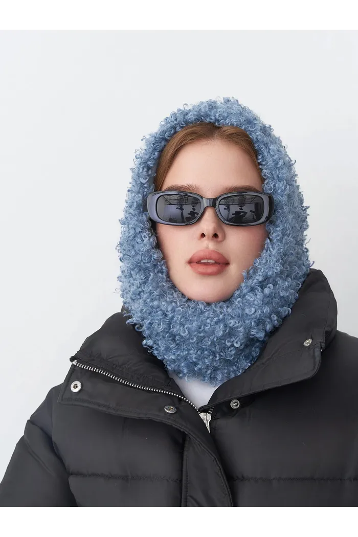 Косынка голубая SNOODLY barashek blue