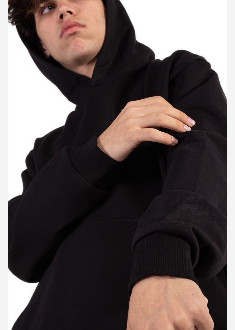 Толстовка с капюшоном 9000 unisex черная