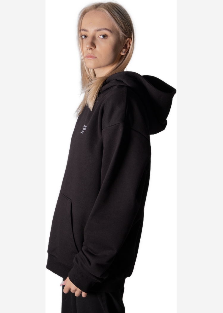 Толстовка с капюшоном 9000 unisex черная