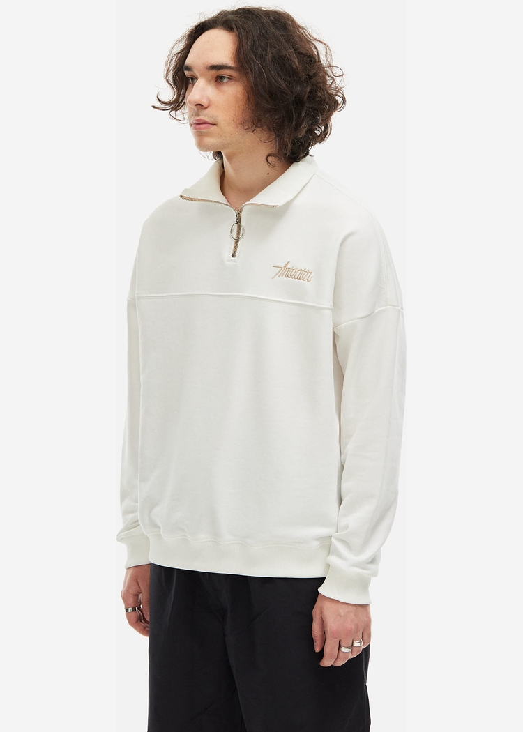 Толстовка ANTEATER Zip White слоновая кость