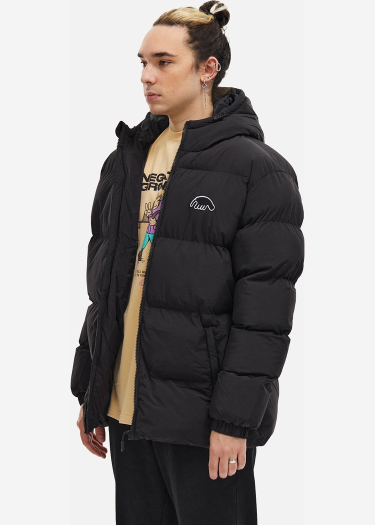 Куртка ANTEATER Down Hood черная