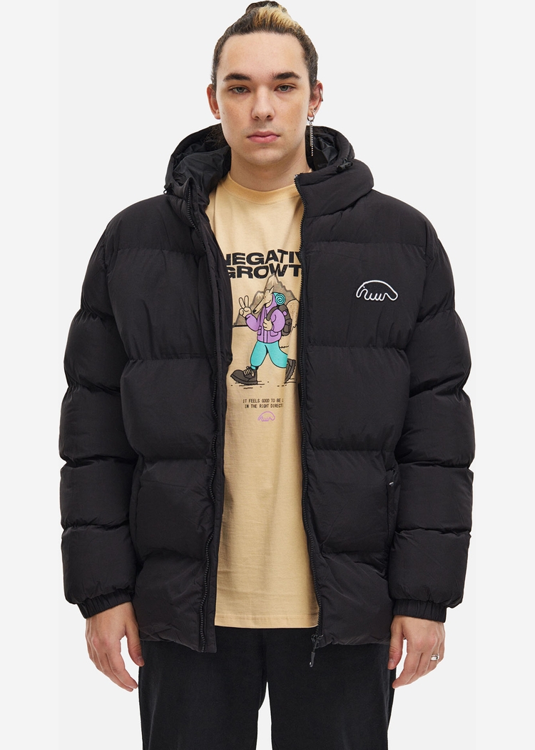 Куртка ANTEATER Down Hood черная