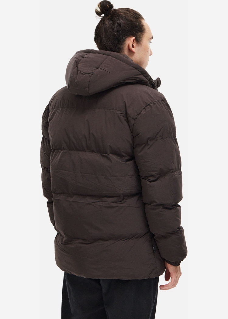 Куртка ANTEATER Downjacket-HoodedCrispy-Brown коричневая