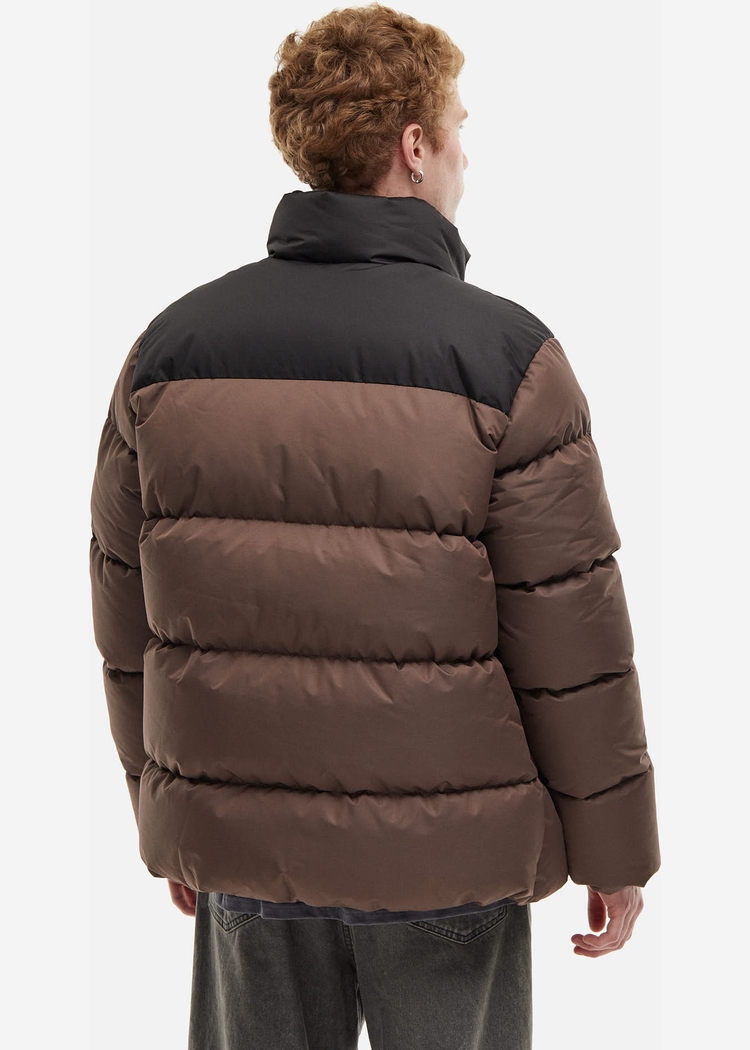 Куртка ANTEATER Downjacket черно-коричневая