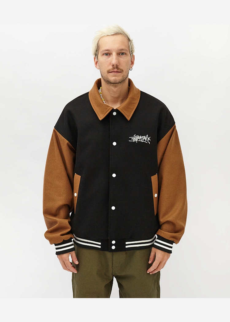 Куртка ANTEATER Collegejkt черный коричневый
