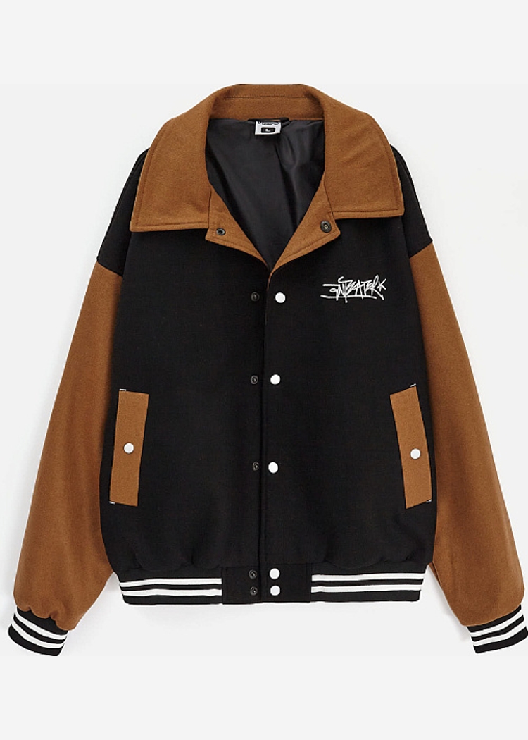 Куртка ANTEATER Collegejkt черный коричневый