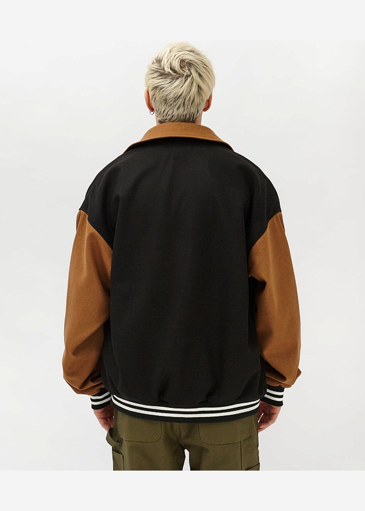 Куртка ANTEATER Collegejkt черный коричневый