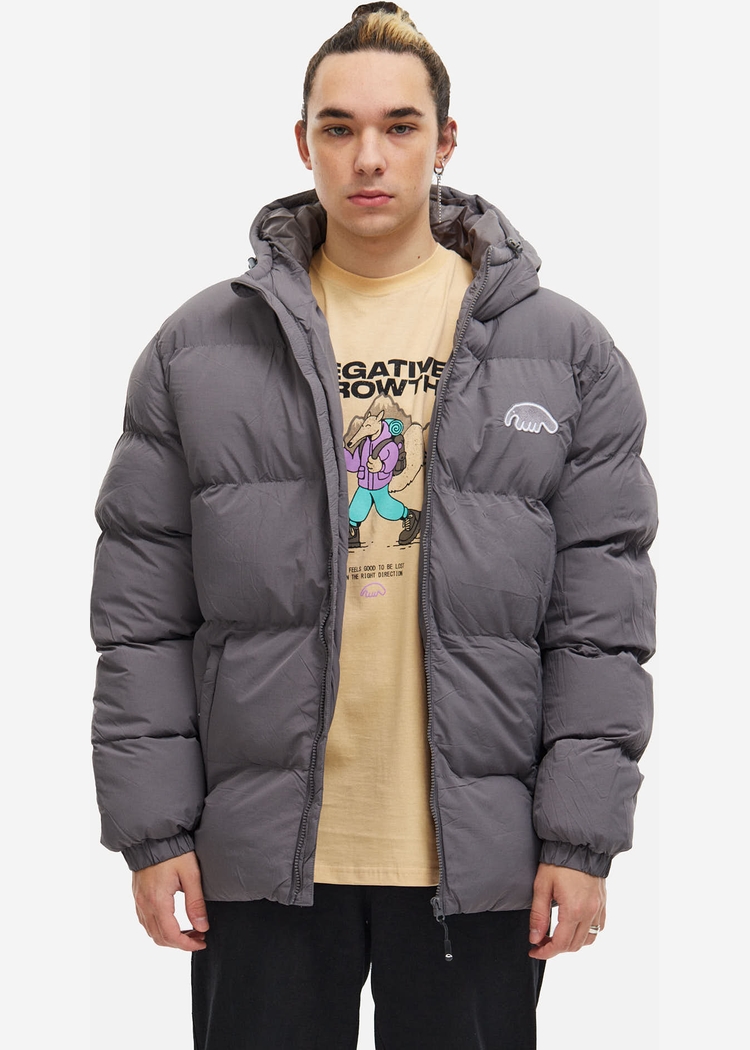 Куртка ANTEATER Down Hood коричневая