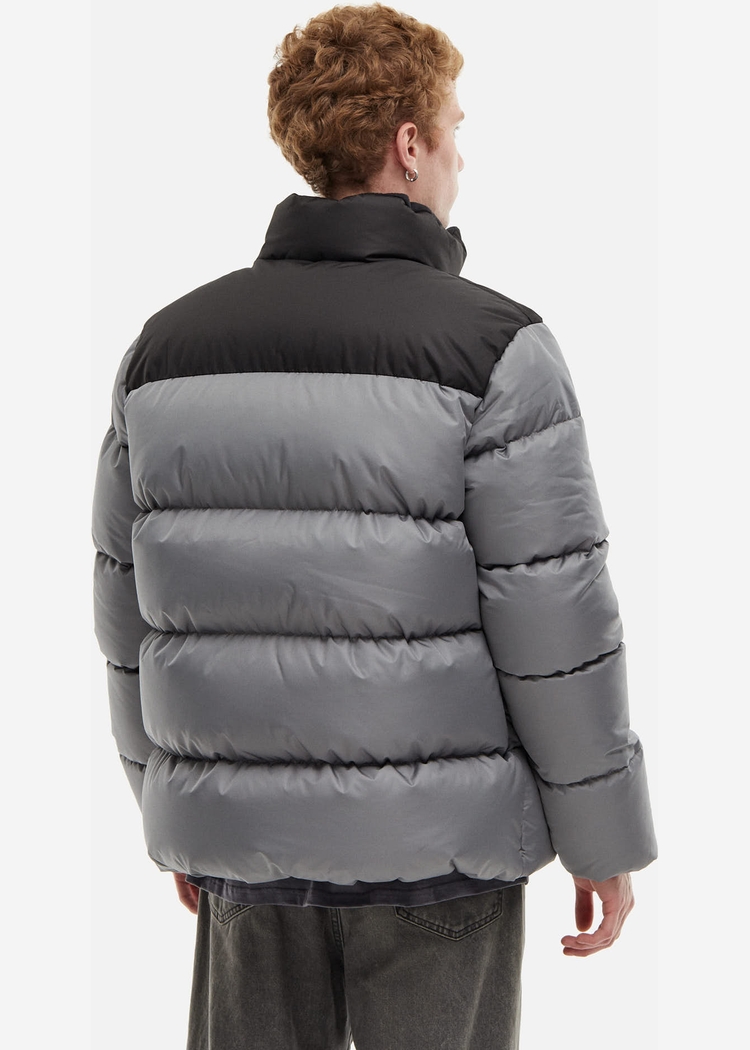 Куртка ANTEATER Downjacket черно-серая