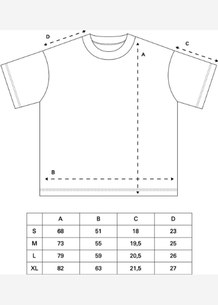 Футболка Called a Garment CAG lettering