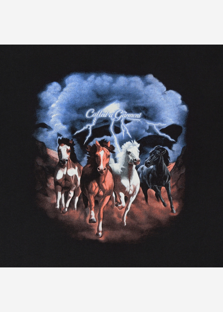 Худи Called a Garment Horses Heavy Cotton
