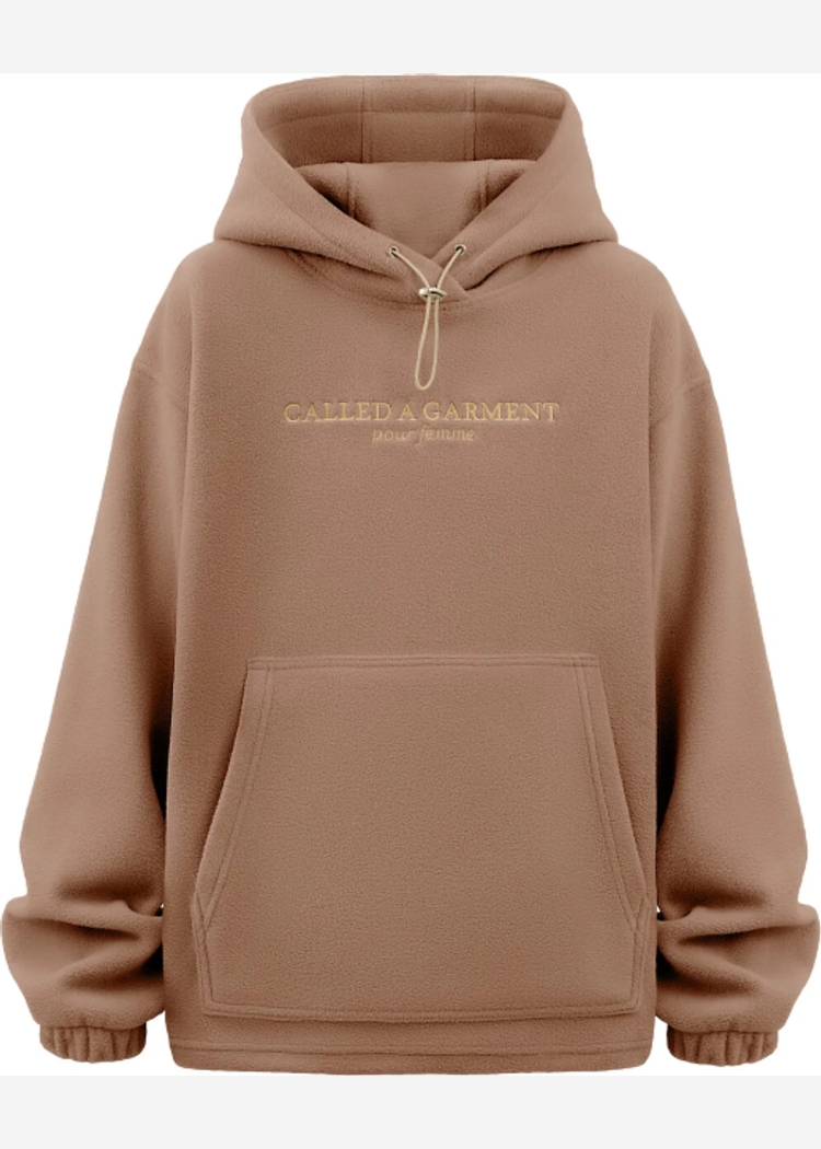 Женское худи Called a Garment Wrap бисквит
